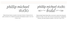 Tablet Screenshot of phillipmichaelstudio.com